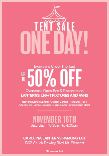 Lighting and Fan Sale