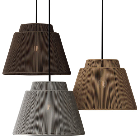 Jasper Collection 1-Light Indoor/Outdoor Pendant Matte Black with Umber and Black Shade Capital Lighting 956311SK